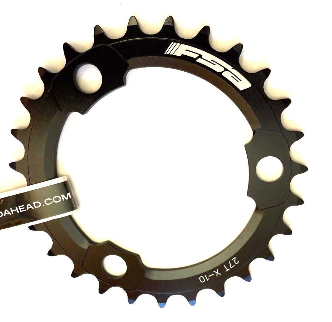 FSA PRO MTB Chainring 27T 86 mm BCD 27 Tooth 10 Speed WB220A 3 Bolt Aluminum 386