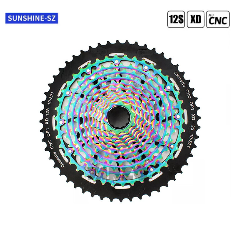 Sunshine 12Spd XD CNC Hollow Cassette 10-52T For Sram SX NX GX EAGLE Ultralight