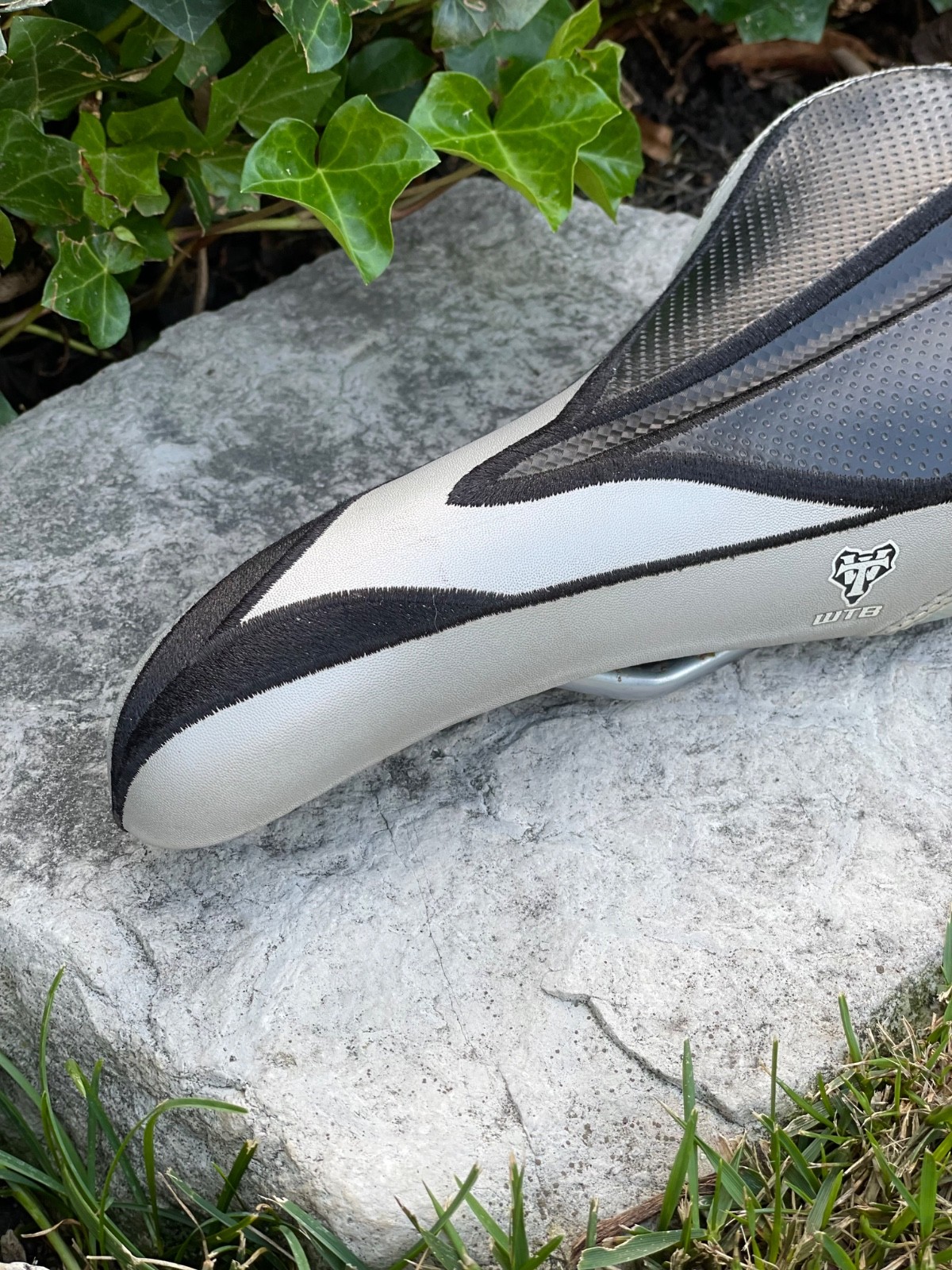 WTB Rocket V Embroidered Saddle Silver Gray Black – Mountain CX Bike