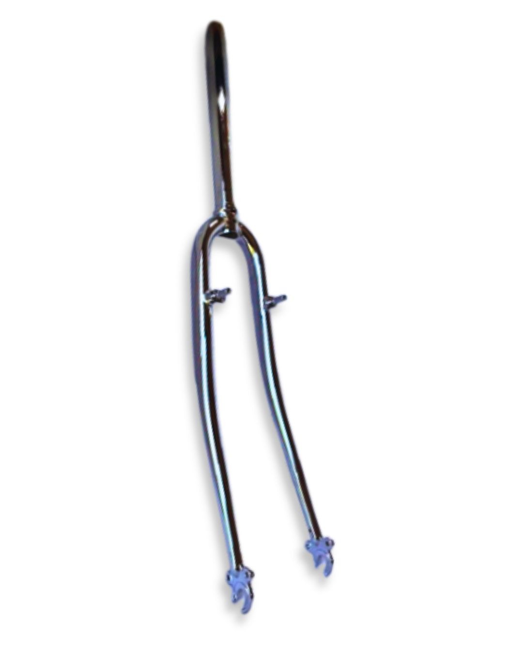 UltraCycle 700C Chrome Steel Hybrid Fork 260mm 1-1/8″ Threadless V-Brake QR