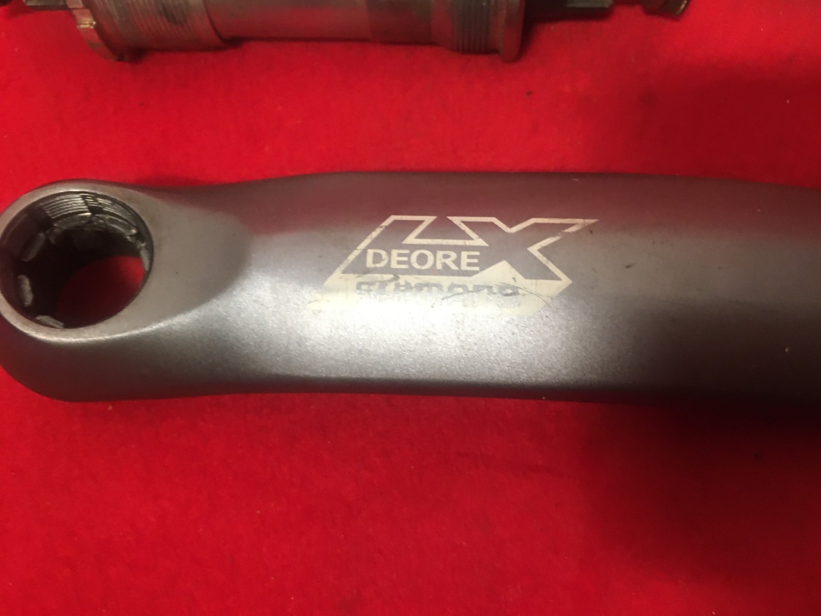 Shimano Deore LX FC-M571 175 Triple Crankset 22 / 32 / 44 Fits Cannondale Trek
