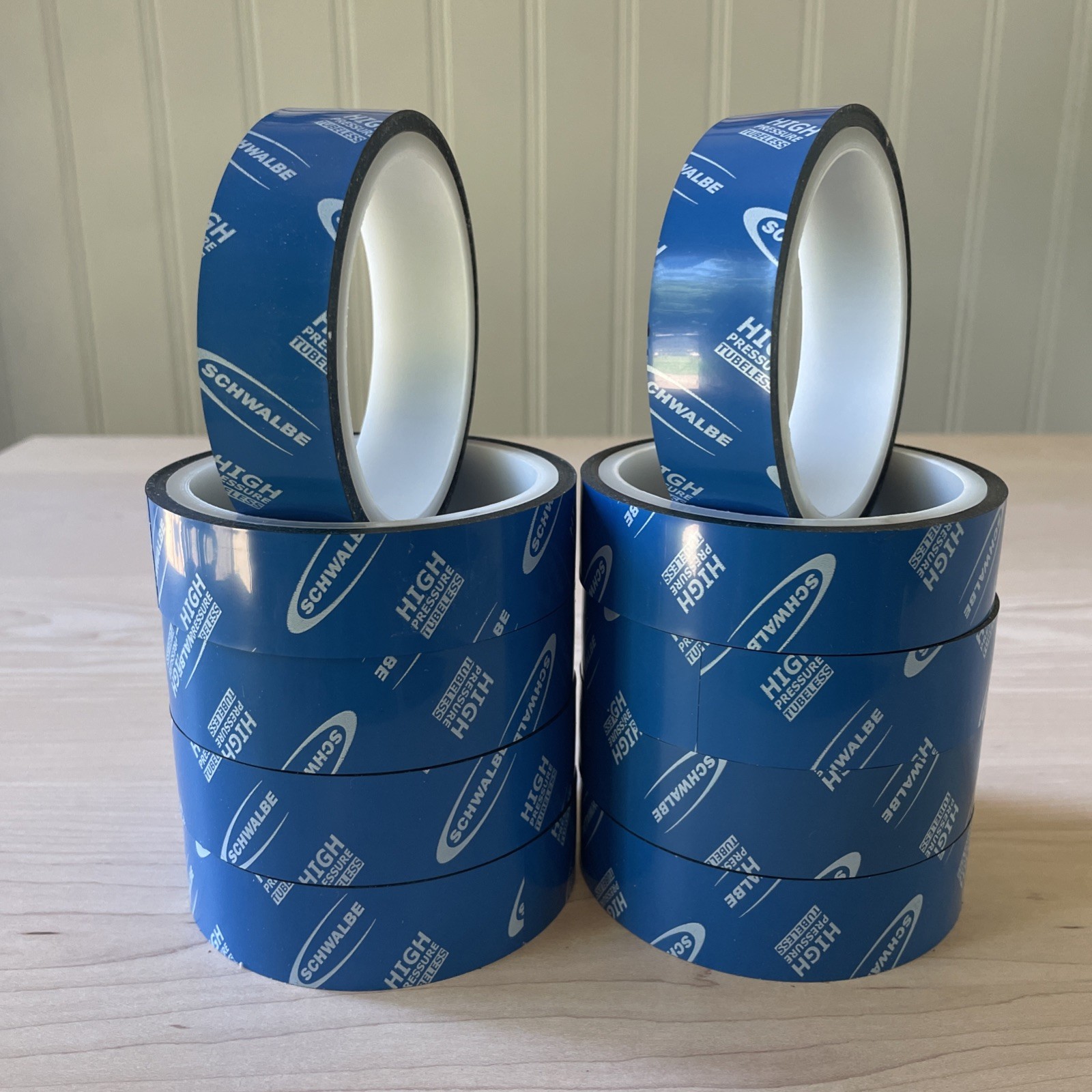 10pk Schwalbe Tubeless Rim Tape – 25mm X 10m Roll High Pressure Road Gravel TLR
