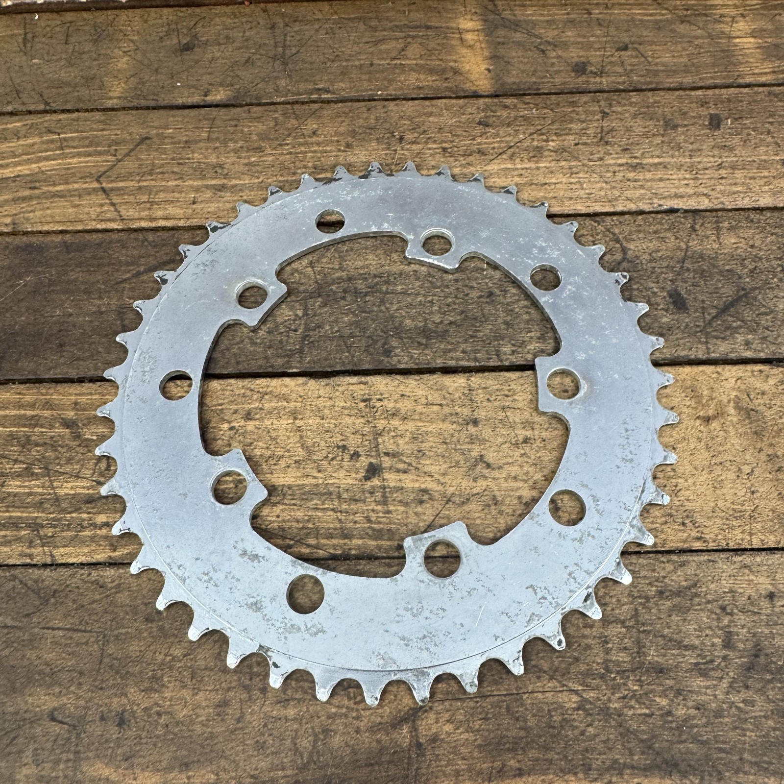 Vintage Sugino 43T BMX Chainring 110 BCD Chrome Old School 80s Japan 43 Tooth