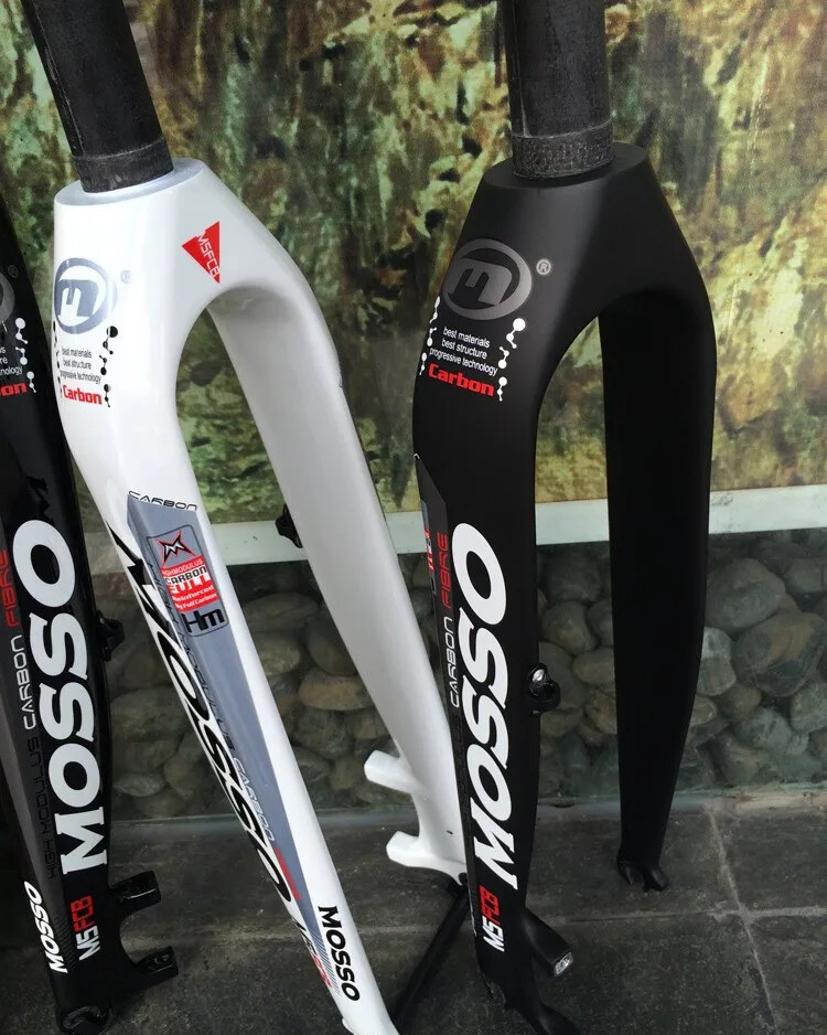 Carbon Fork 26 27.5 29er Road/MTB Bike Suspension Front Forks To M3 M5 M6