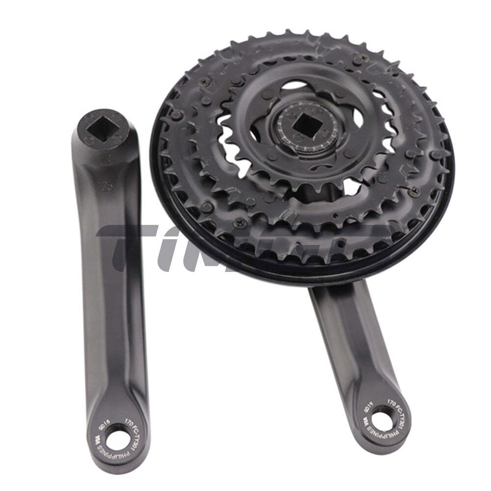 Shimano Tourney FC-TY301 3×6/7 Speed Crankset Square Taper 42/48T BB-UN101 TY501