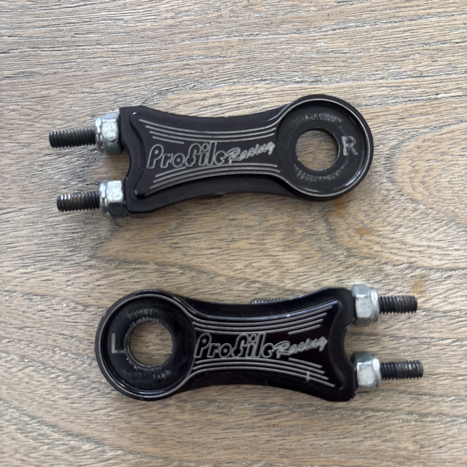 Profile Racing BMX Chain Tensioner Set 3/8″ Axle Black