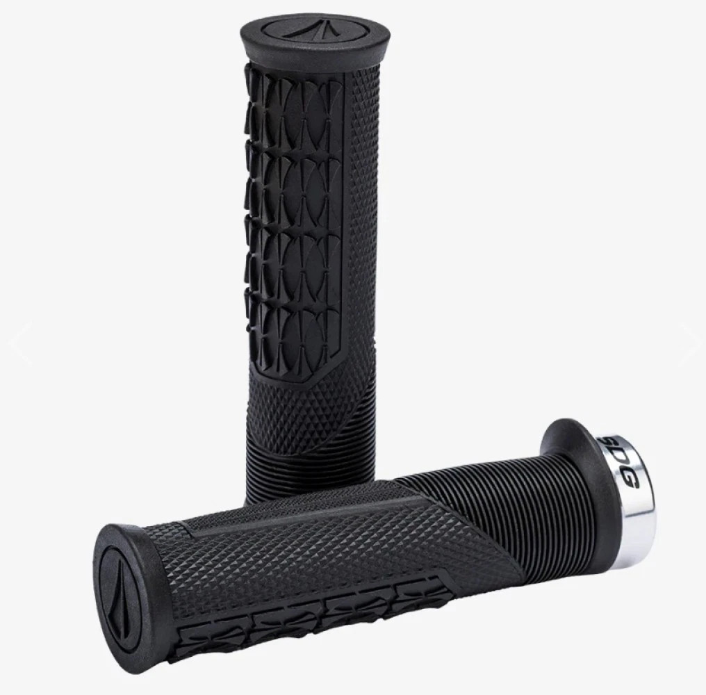 SDG Locked On Comfort Open Core Thrice Grips – MTB Lock-on Grip Multiple colors