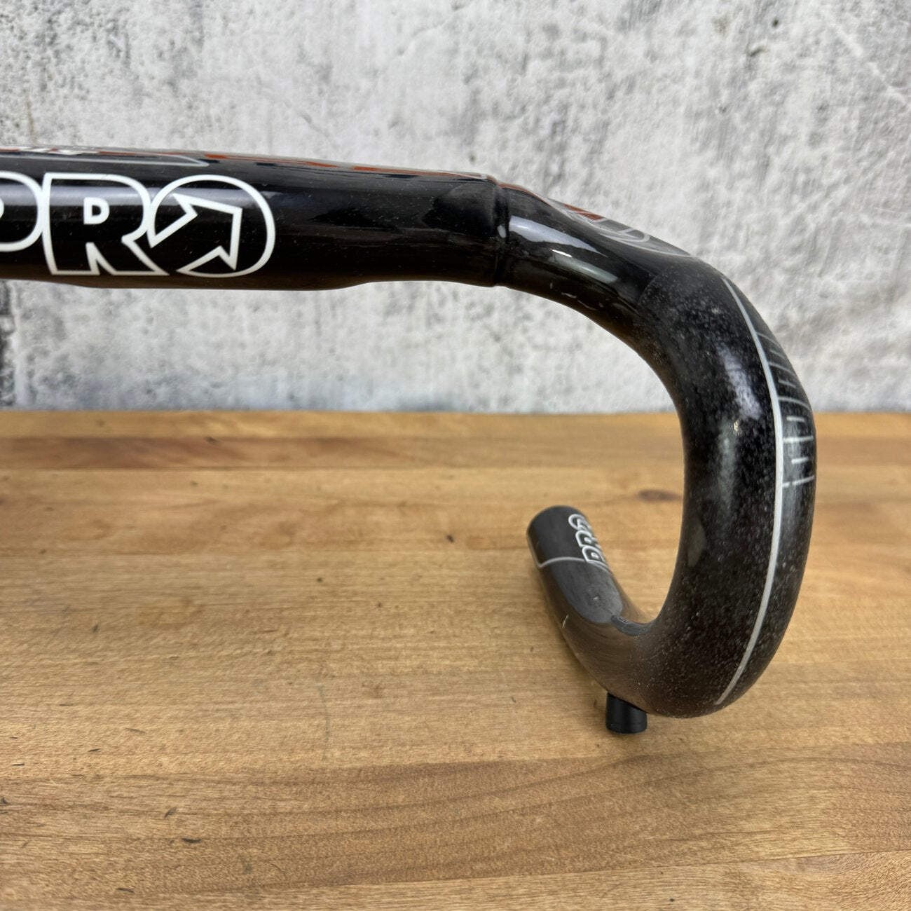 Low Mile! Shimano PRO Stealth Evo Carbon 130mm x 44cm Integrated Handlebar 414g