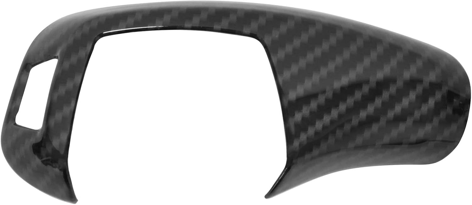Carbon Fiber Pattern Gear Shift Knob Cover Trim for BMW F01 F20 F22 F25 F26 F30