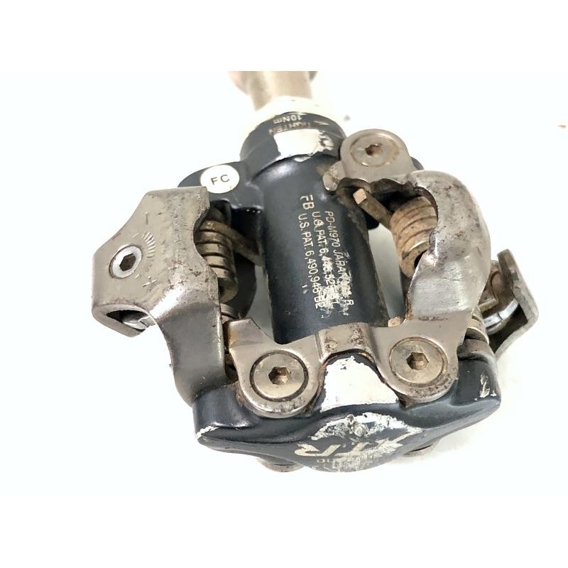 Shimano XTR PD-M970 Pedals Used D Condition Strong Wear Scratches