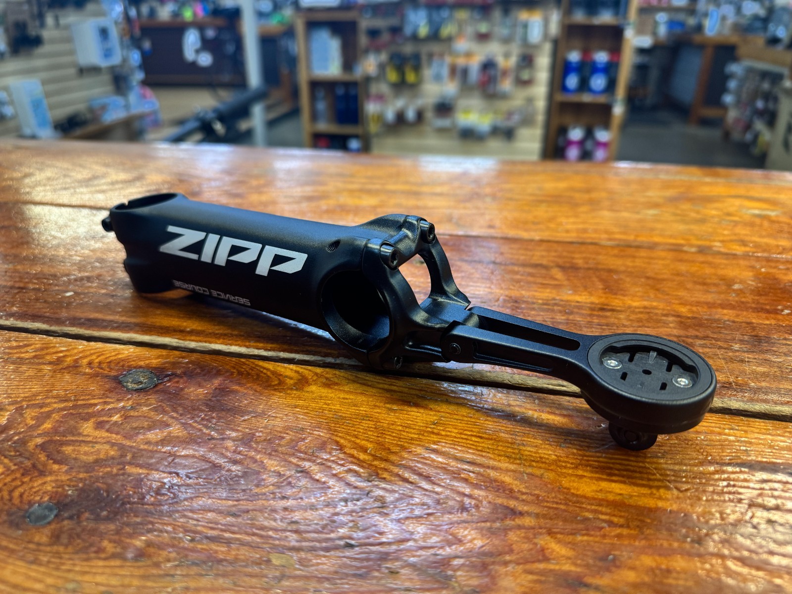 Zipp Service Course 130mm ±6° Stem w/ QuickView Computer Mount