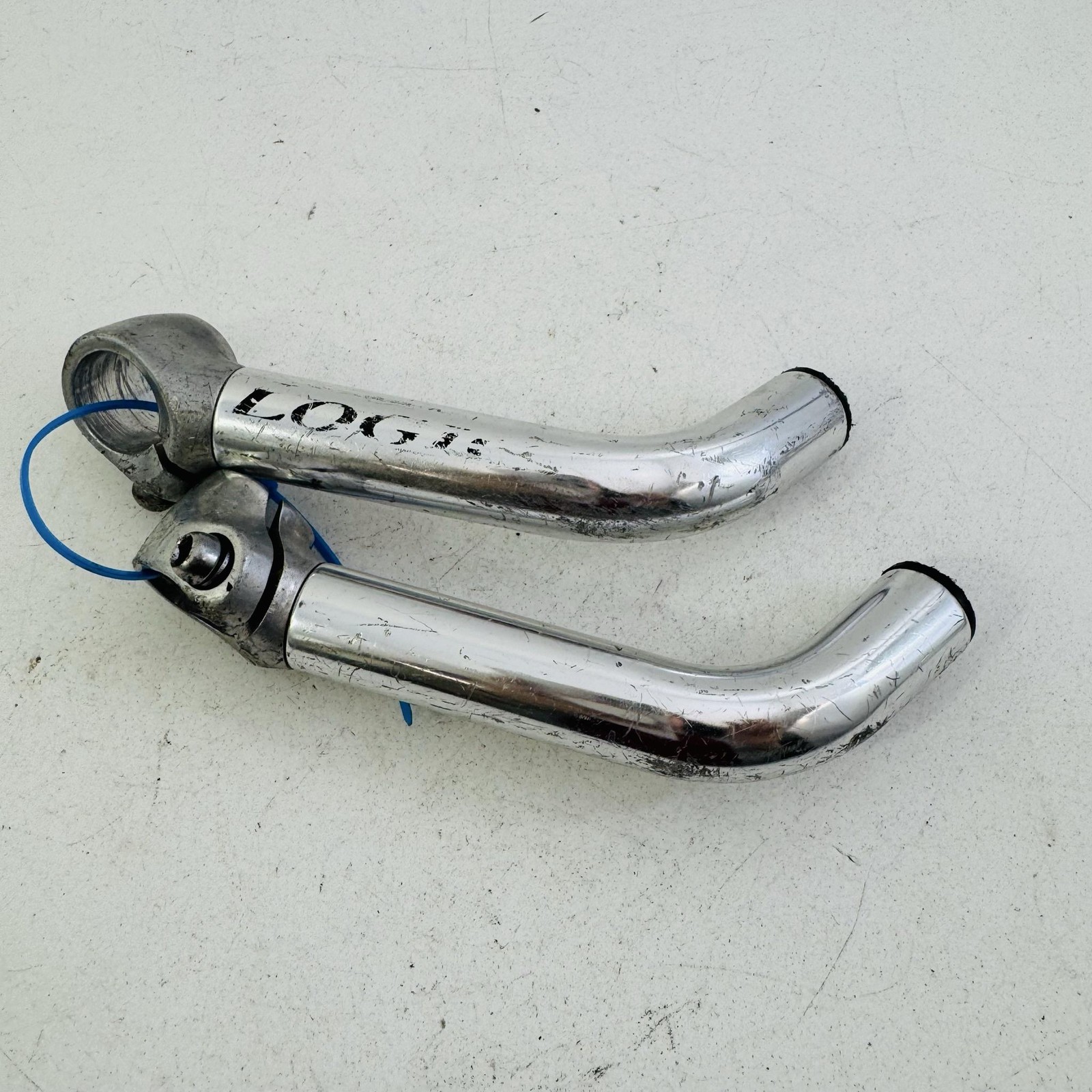 Ritchey Logic Bar Ends 22.2mm Clamp Silver Alloy MTB Hybrid Flat Bar Bike C3