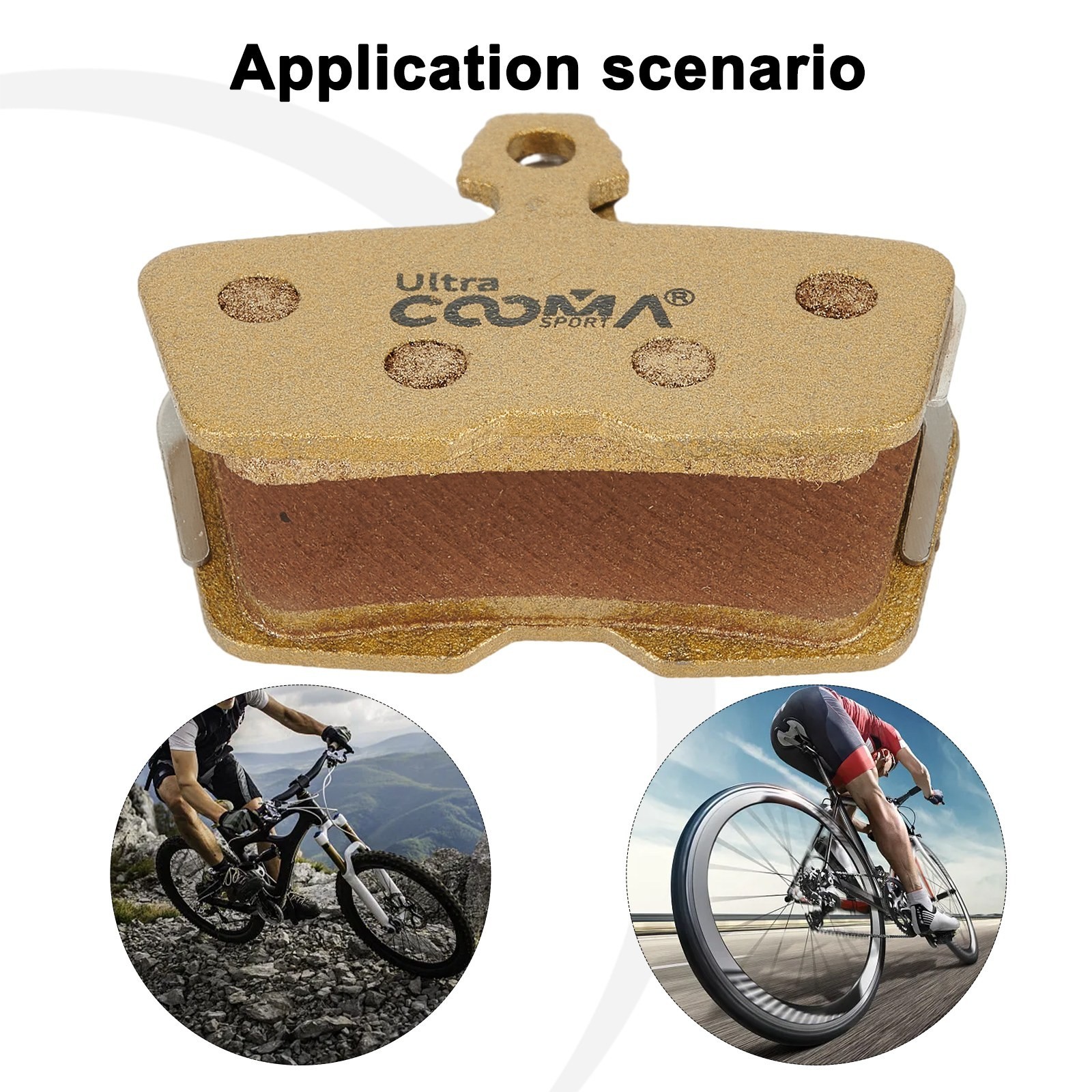 Disc Brake Pads Bike Bicycle Components For-SRAM Strong Water-Resistance
