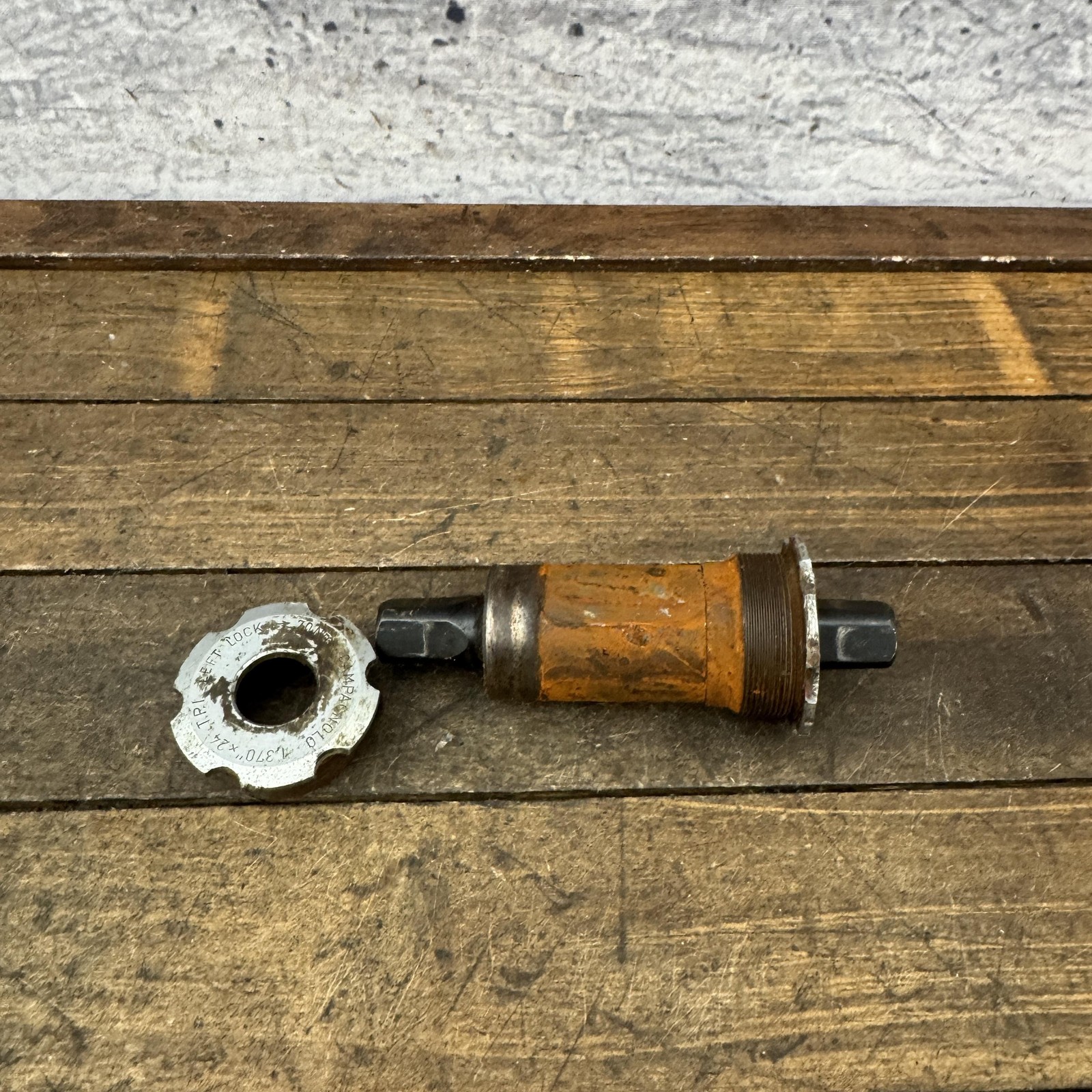 Campagnolo Square Taper Bottom Bracket 1.370×24 TPI English Thread BB BSA