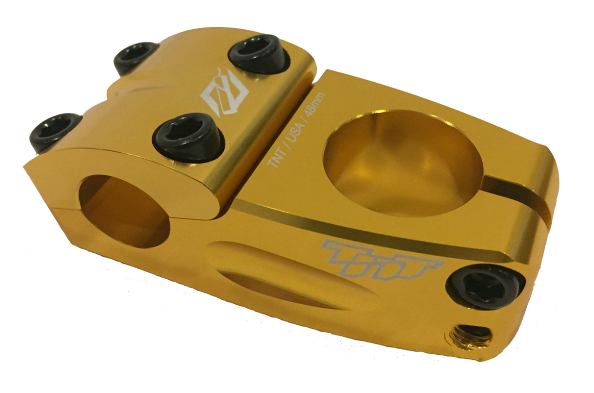 TNT BICYCLES BMX THREADLESS TOP LOAD STEM – VARIOUS COLORS & SIZES
