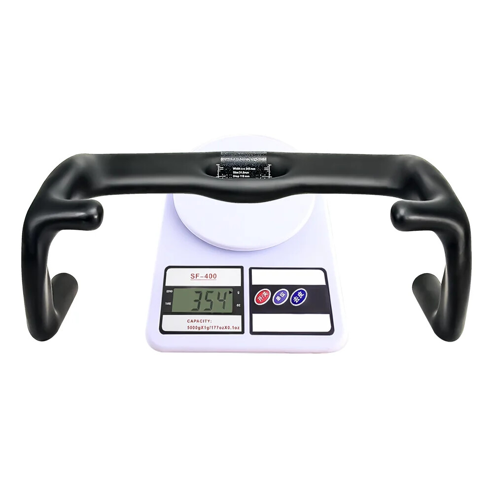Carbon Fiber Road Bike Handlebars Racing TT Bicycle Handlebar 31.8mm Accessorie