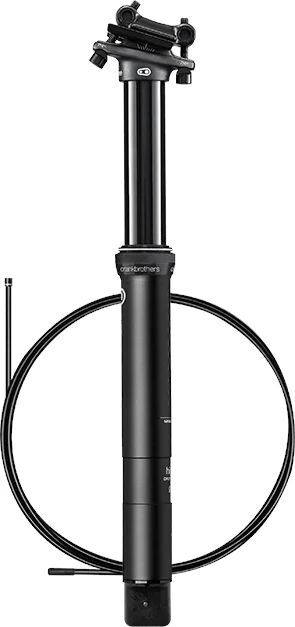 Crankbrothers Highline 7 Dropper Post, 100mm, 30.9, Remote Not Included