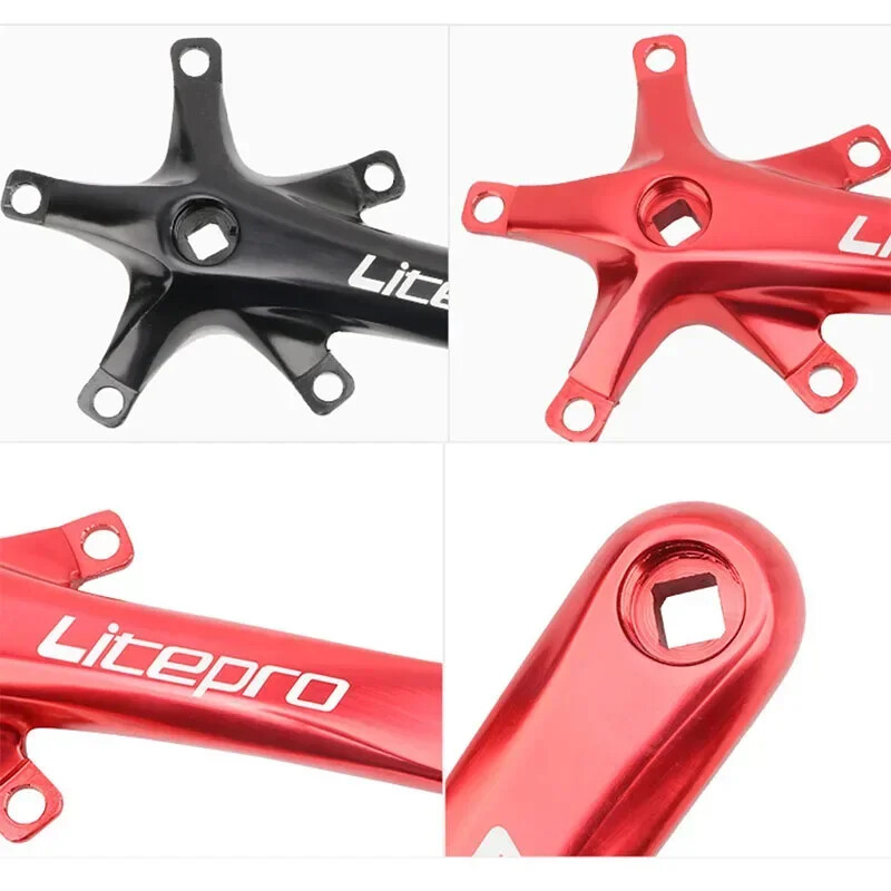 170mm Gravel Road Bike Crank Arm 130 BCD 45T 47T 53T 56T 58T Chainring Crankset