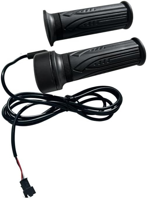 Ebike Full Twist Throttle 12V-72V, 3 Pin SM Connector Ebike Throttle with 71″