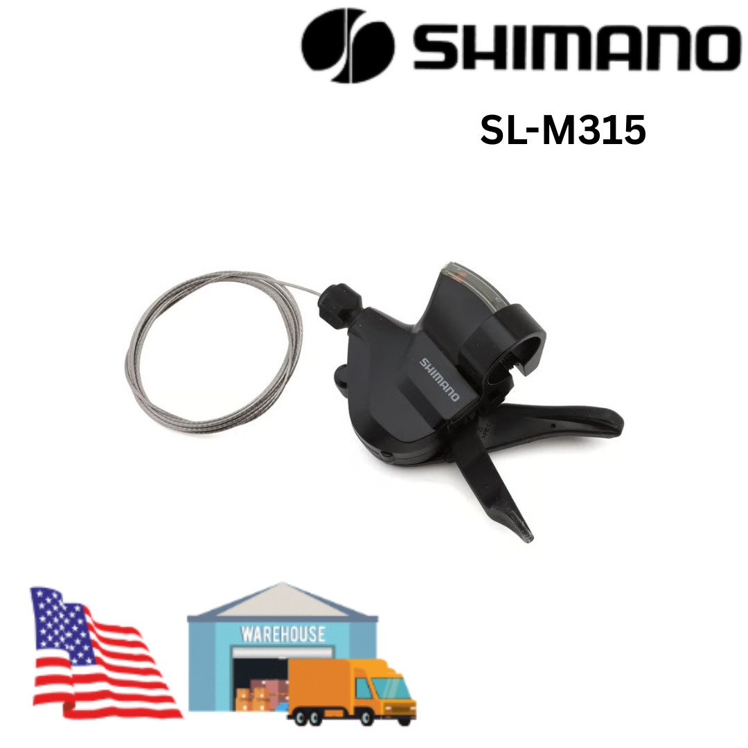 Shimano Altus SL-M315 3/8 3X8 Speed Trigger Shifter Dual Lever Shifters Set