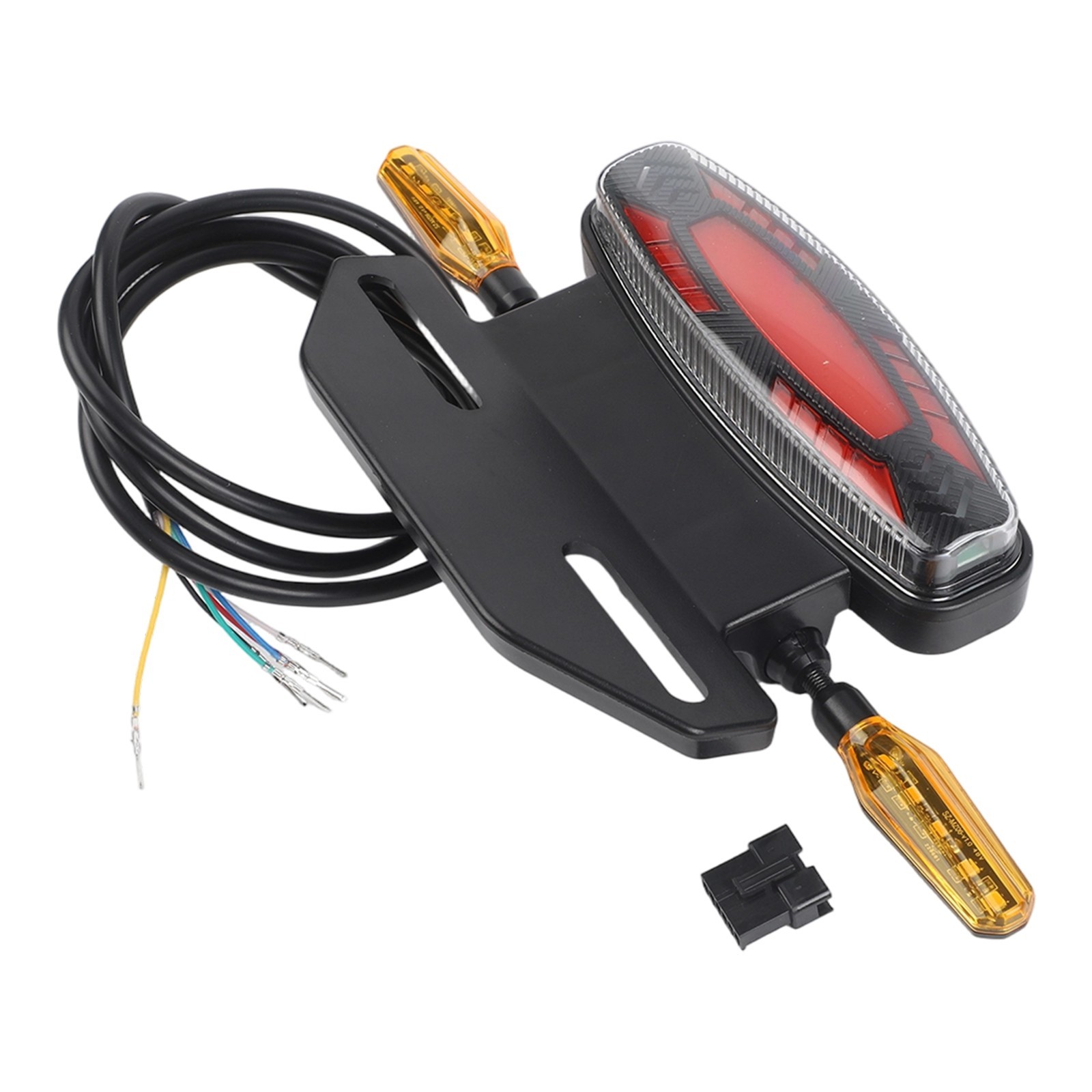 E-bike Taillight 6-Pin Connection IPX4 Waterproof Multiple Lighting Functions