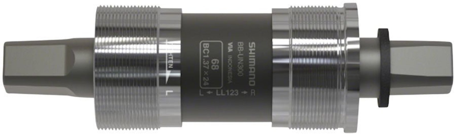 Shimano BB-UN300 Bottom Bracket – English 68 x 118mm Spindle Square Taper JIS