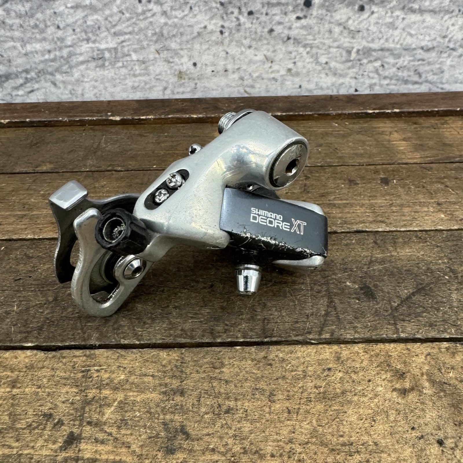 Vintage Shimano Deore XT RD-M735 Rear Derailleur 7 Speed SHORT Cage Japan 245g