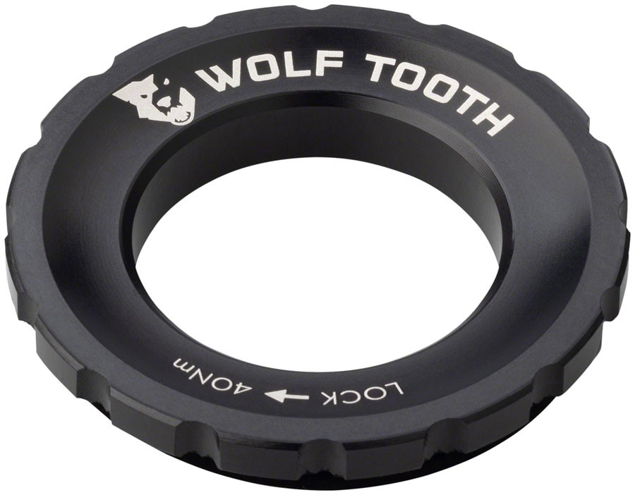 Pack of 2 Wolf Tooth CenterLock Rotor Lockring – Black