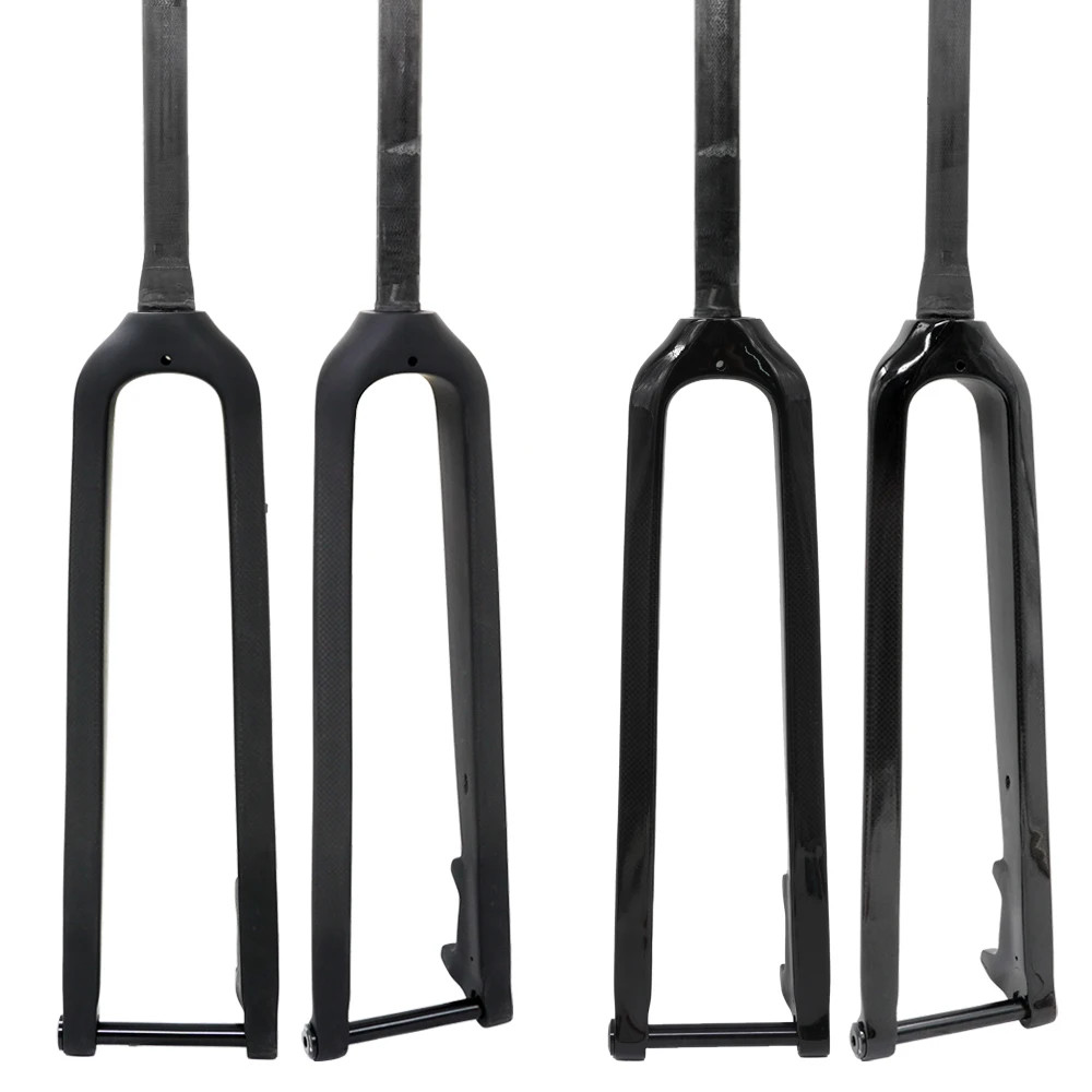 26/27.5/29 Inches Carbon MTB Fork Thru Axle 15*100mm Straight/Conical Disc Brake