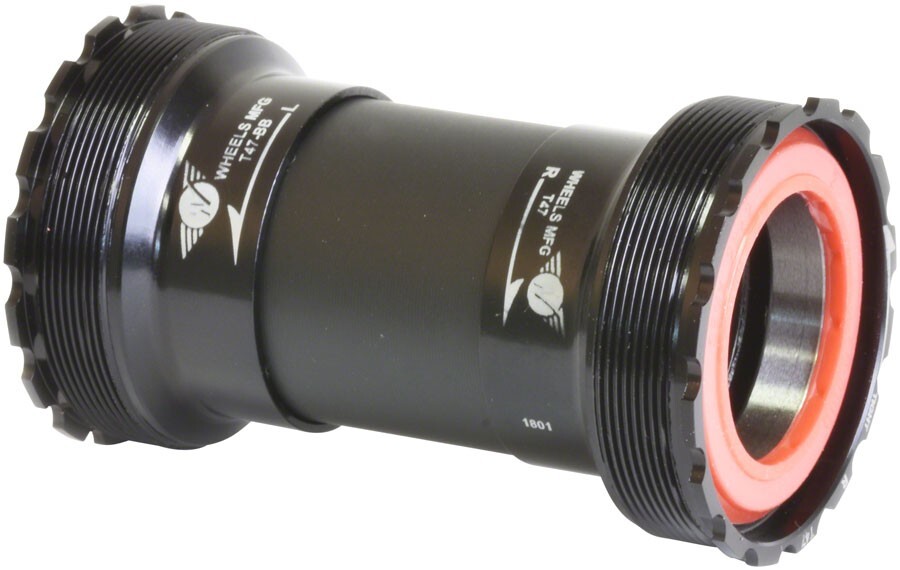 Wheels Manufacturing T47 Inboard Bottom Bracket – DUB Spindle, ABEC-3 Bearings