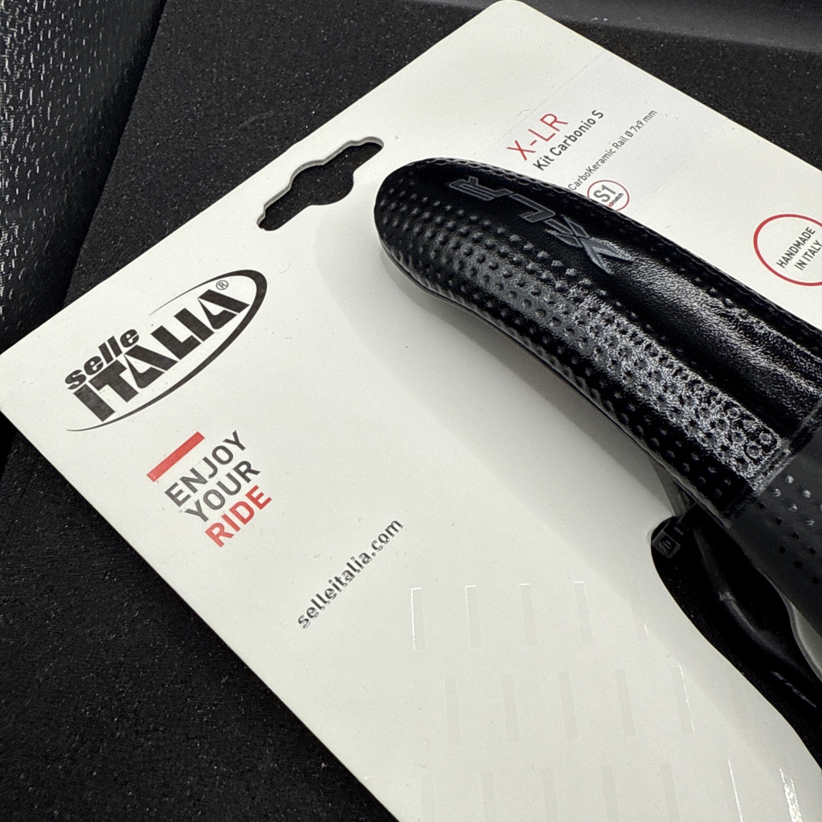 Selle X-lR Carbonio Cycling Saddle Seat S1 Carbon Rails (9419-50)