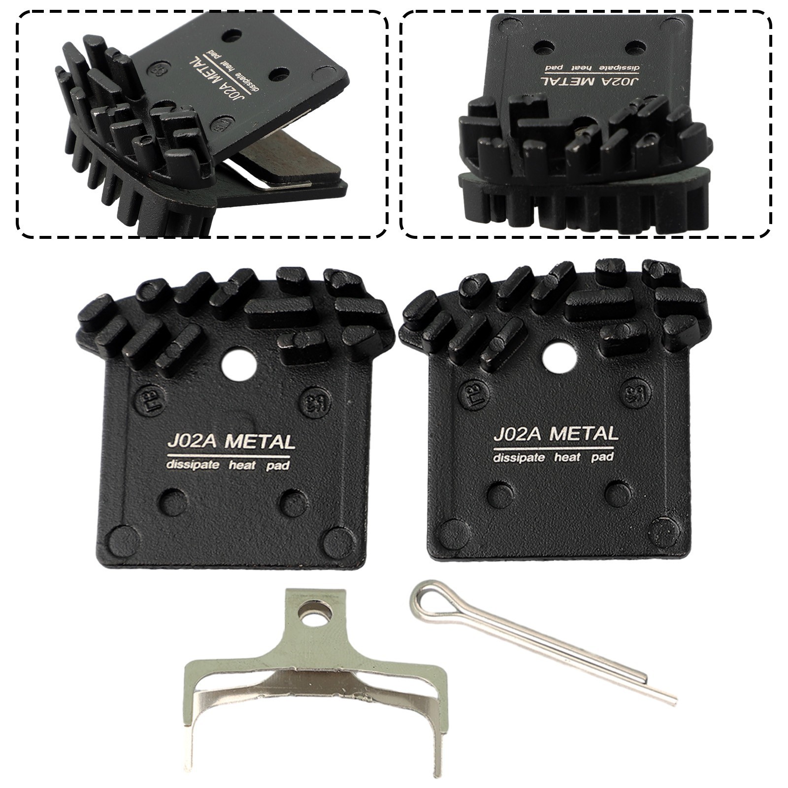 Bicycle Brake Pads Garden Indoor Parts Black About 40g High Proportion