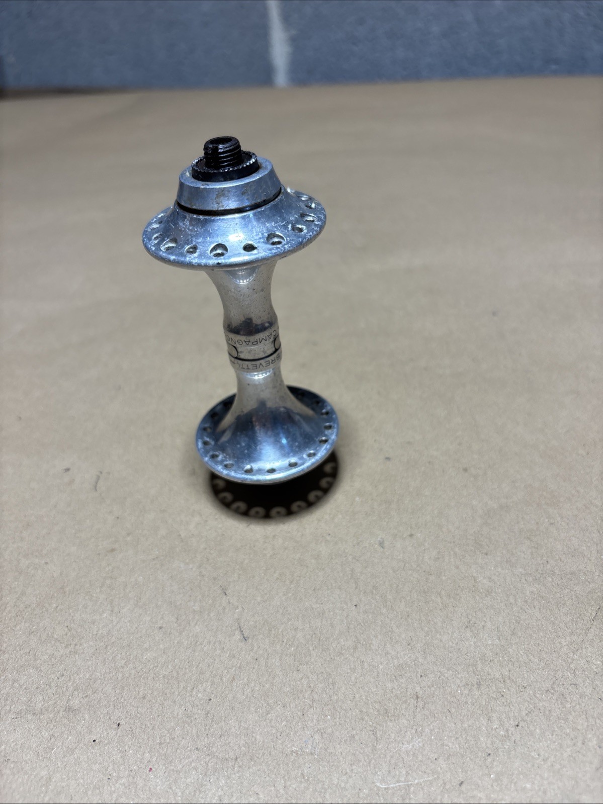 Campagnolo C-Record Era Low Flange Front Hub 36H 100mm Spacing Vintage Leroica
