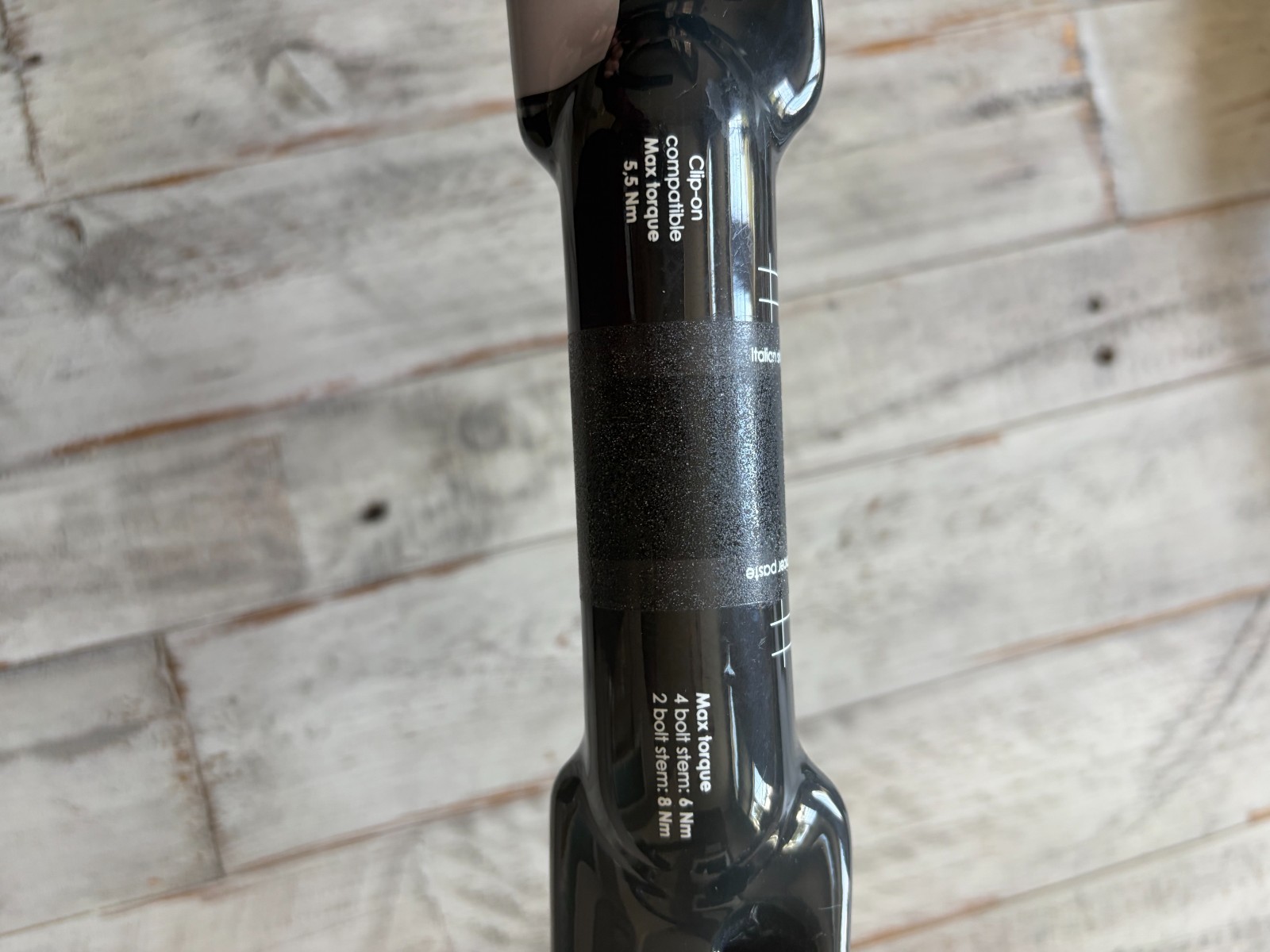 3T Full Carbon Road Bike Handlebar 31.8mm Black/Silver 420 mm