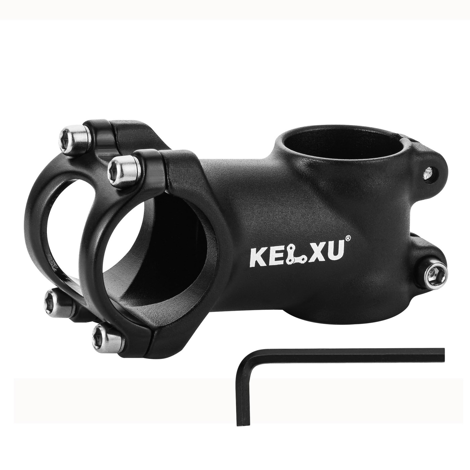 31.8mm Bike Stem 60mm 7-Degree Lightweight Aluminum Alloy Handlebar Stem with…