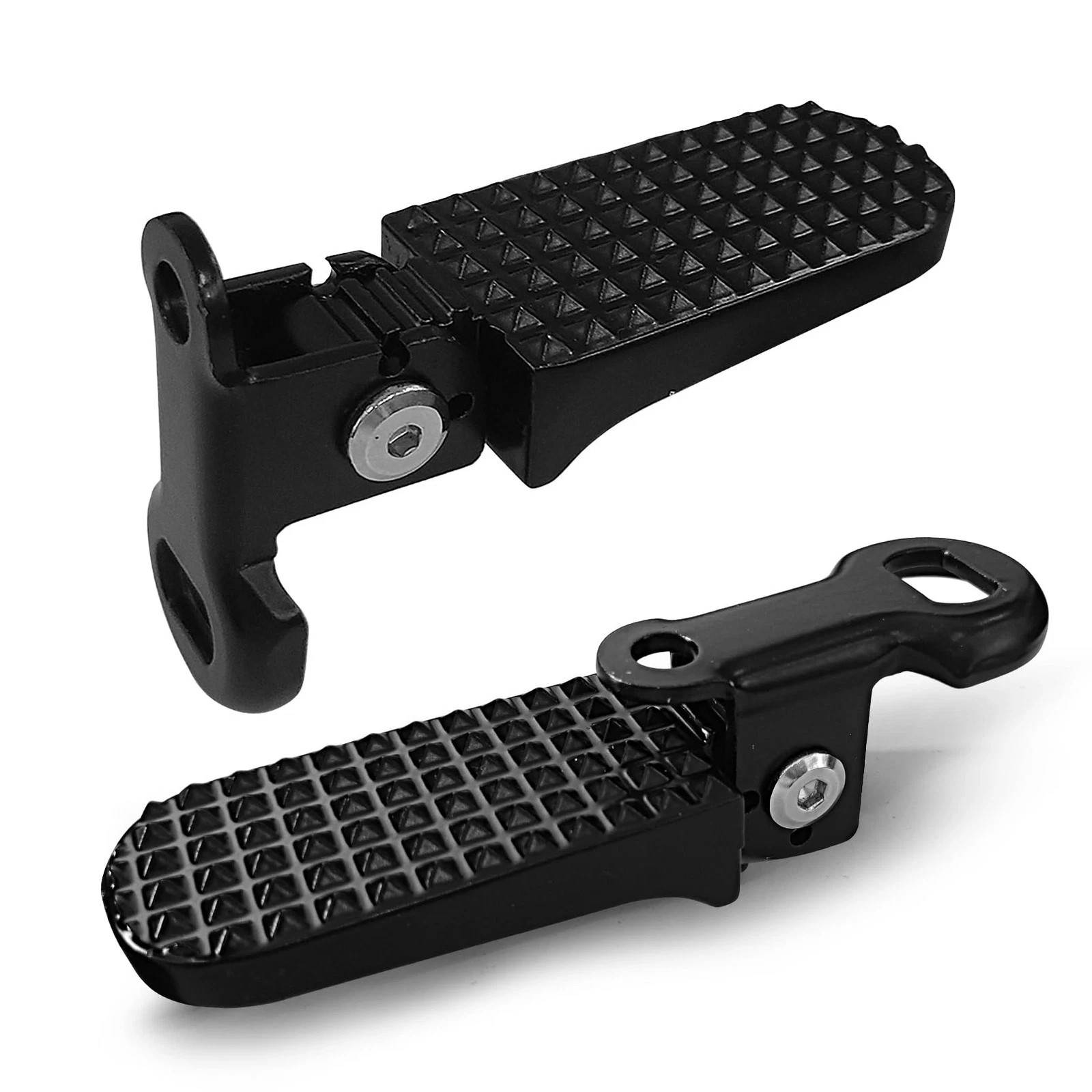 1 Pair Mini Folding Bicycle Rear Foot Pegs for Mountain Bike E-Bike