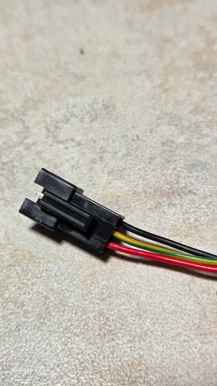 M8 3p WP male plug to JST 3pin 30″ adaptor for E bike