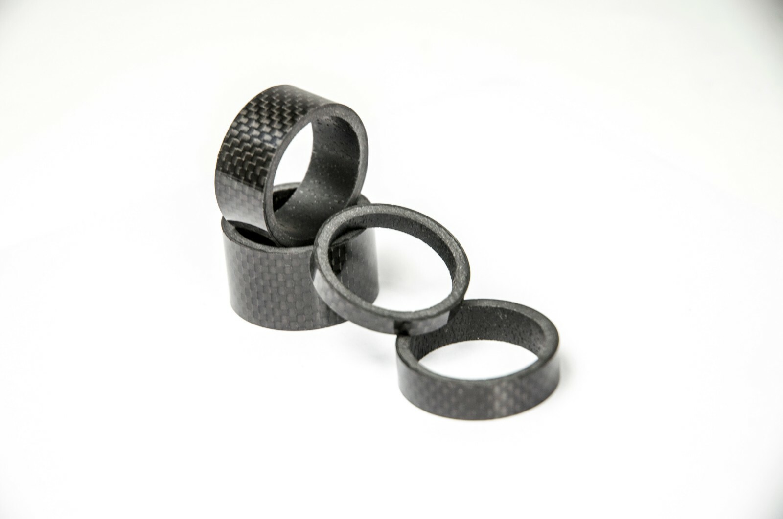Headset Spacers 1 1/8″ Carbon Washers Carbon Fiber Stem Spacers 5/10/15/20mm