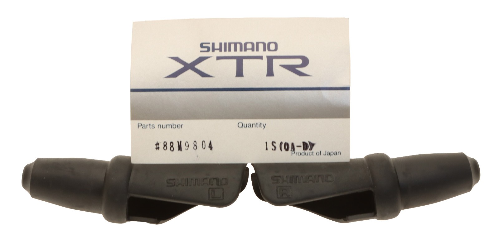 Shimano Brake Hoods Pair for XTR ST-M900 and Deore XT ST-M095 Black NEW NOS