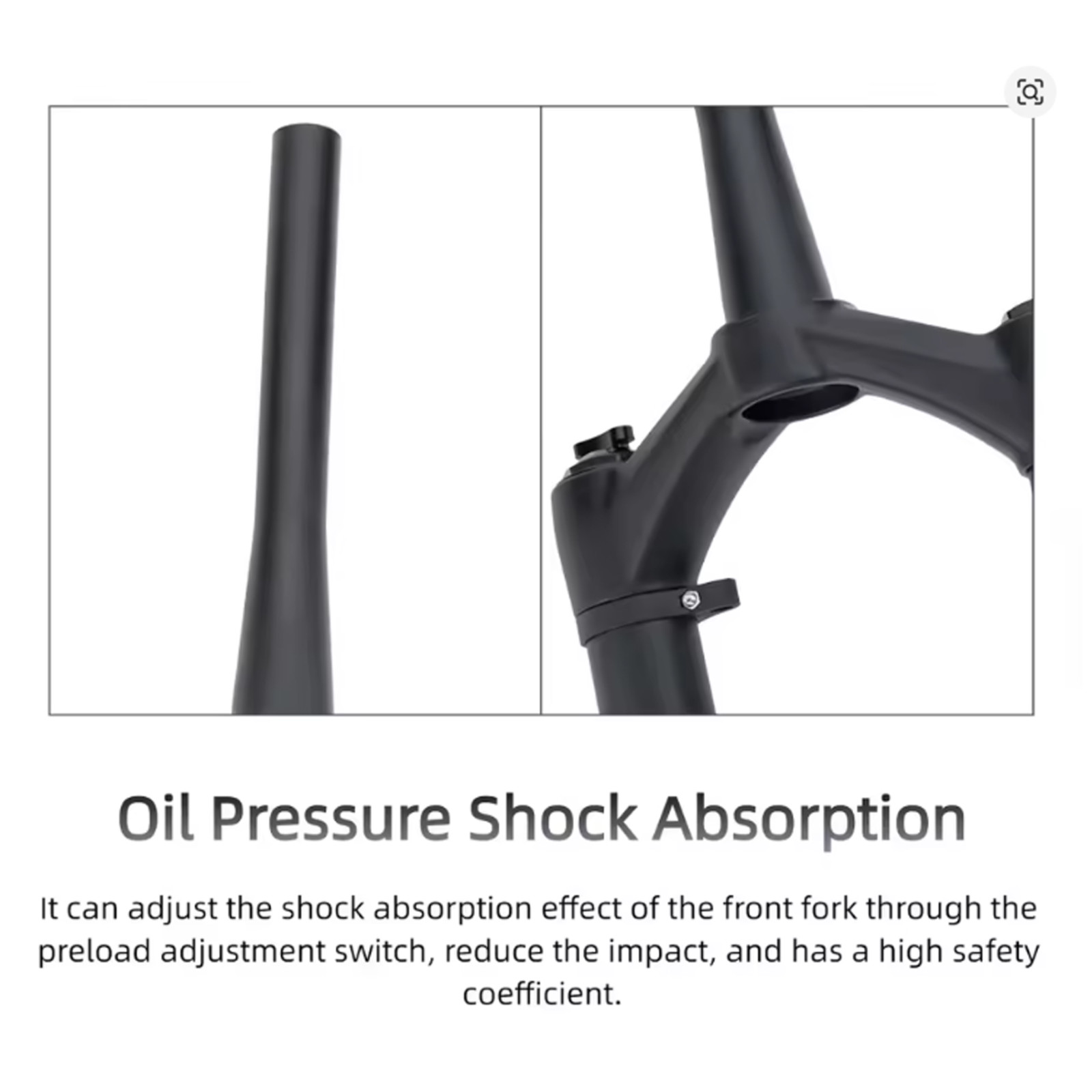 DNM USD-6 FAT 26/27.5 Inch Inverted Front Fork Coil Spring Snow Beach Fat Bike