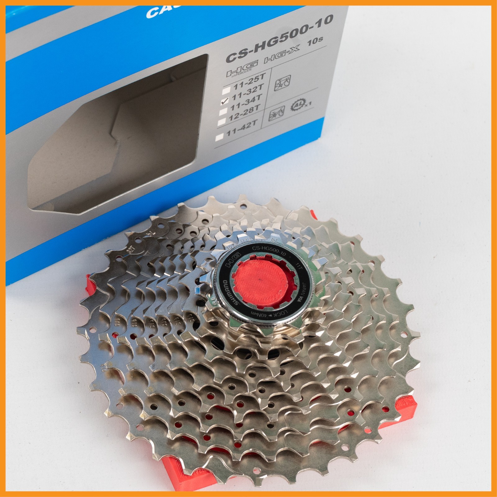 SHIMANO CS-HG500 CASSETTE 10 11-32 speed ratios road racing bike 10V