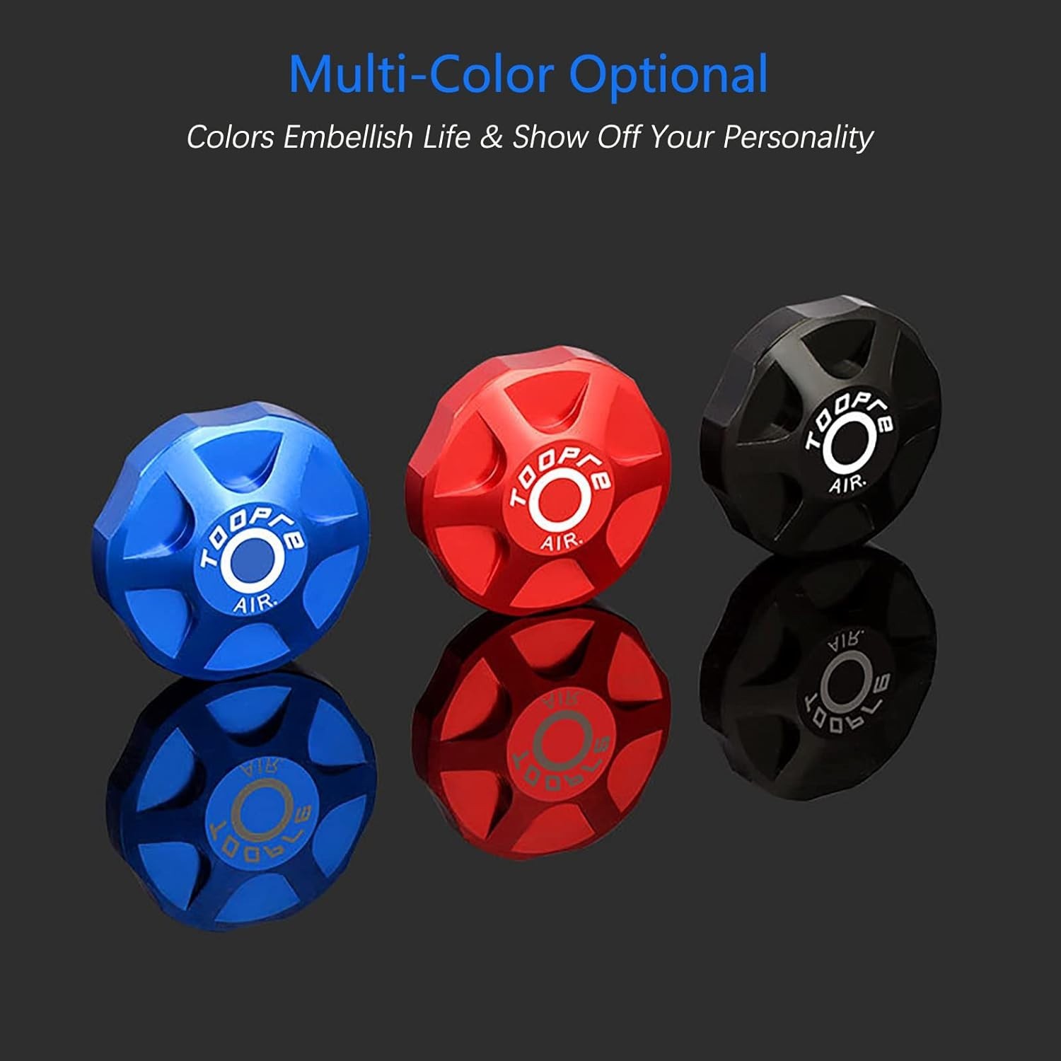 Universal Fit Aluminum Suspension Fork Cover for Bikes – 33mm Diameter, Blue