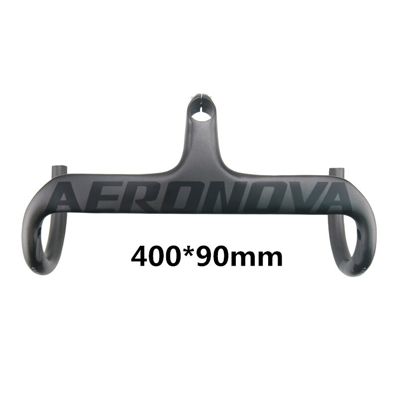 400/420/440mm Bicycle Integrated Handlebar Carbon Fiber Road Bike Drop Bar