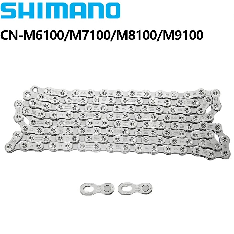 DEORE SLX XT XTR M6100 M7100 M8100 M9100 12Speed Chain for Mountain Bike 12S Cha