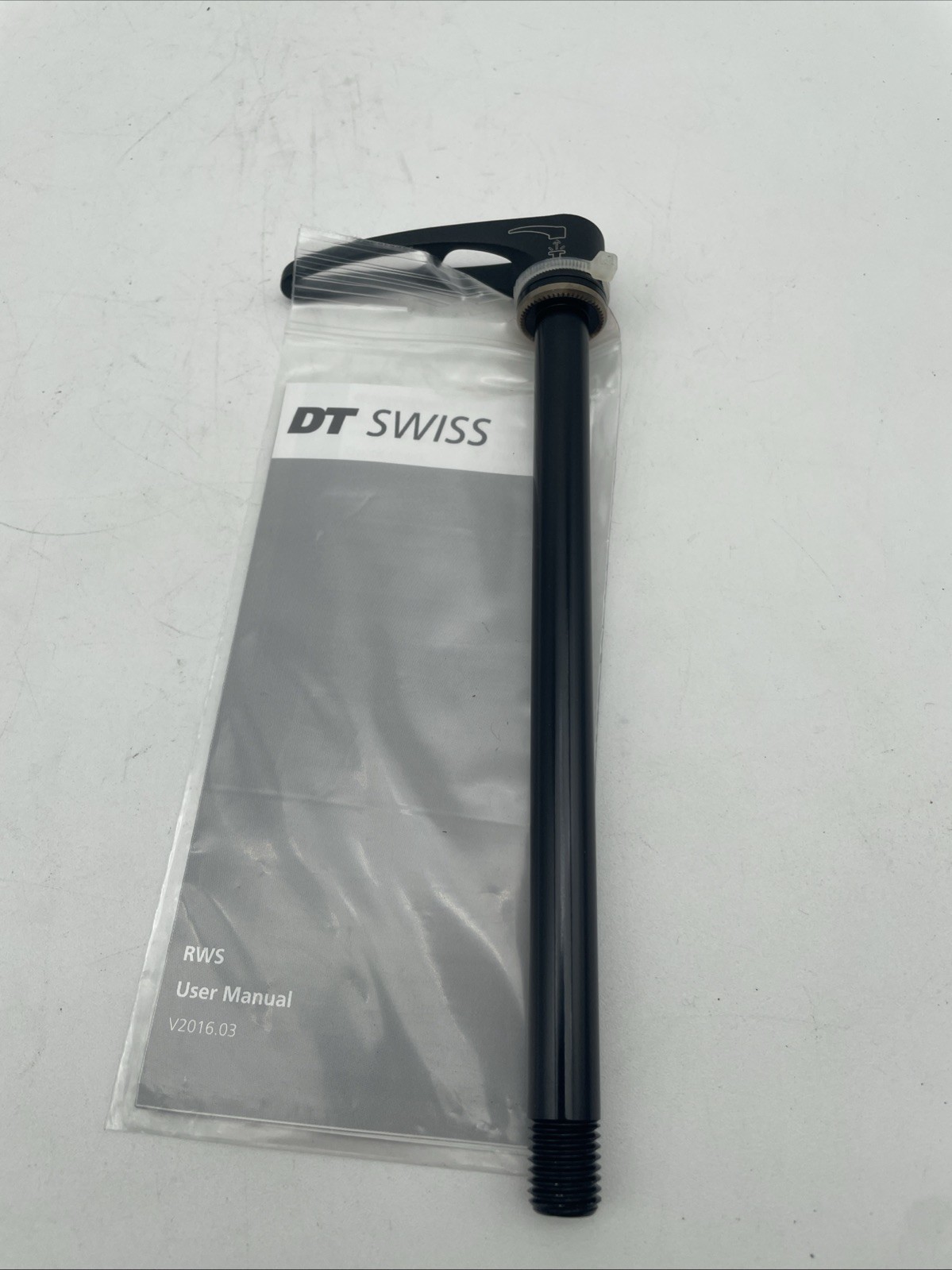 DT Swiss RWS Rear 12 x 142mm Thru Axle Removeable Lever 12×1.5mm 171mm Long