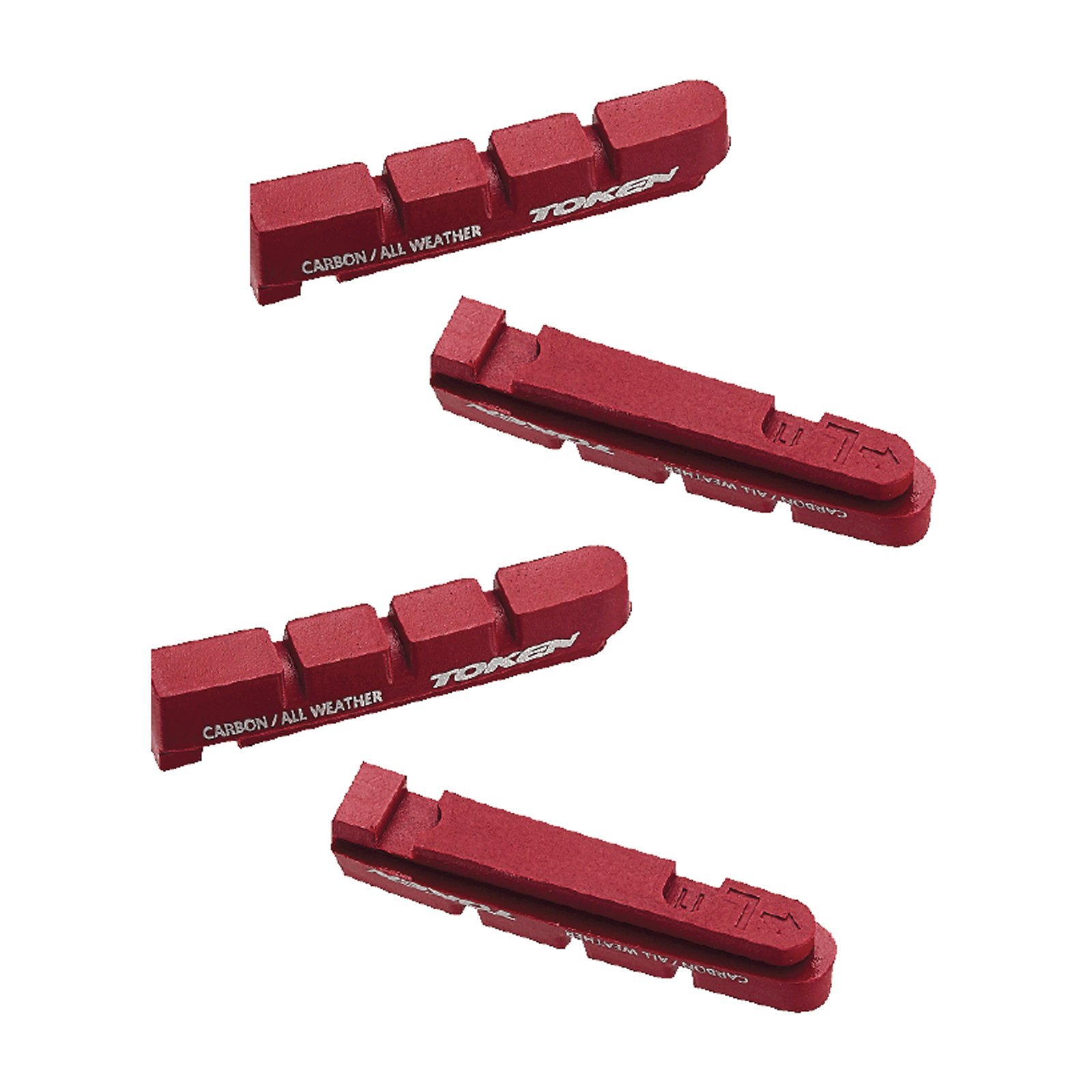 4pcs – TOKEN All Weather Brake Pads for Carbon Rims Shimano / SRAM
