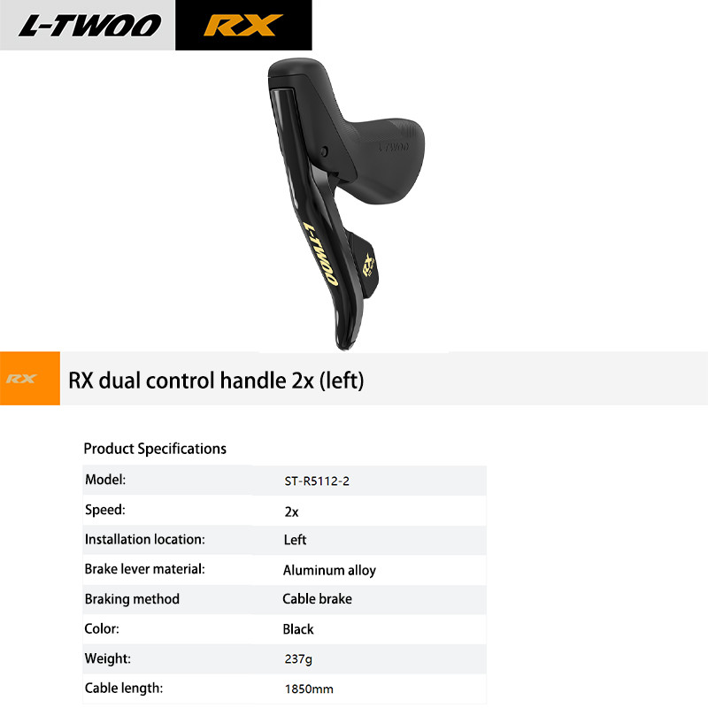 LTWOO RX 2×12 Speed Road Bike Mechanical Groupset Shifters Lever Derailleur US