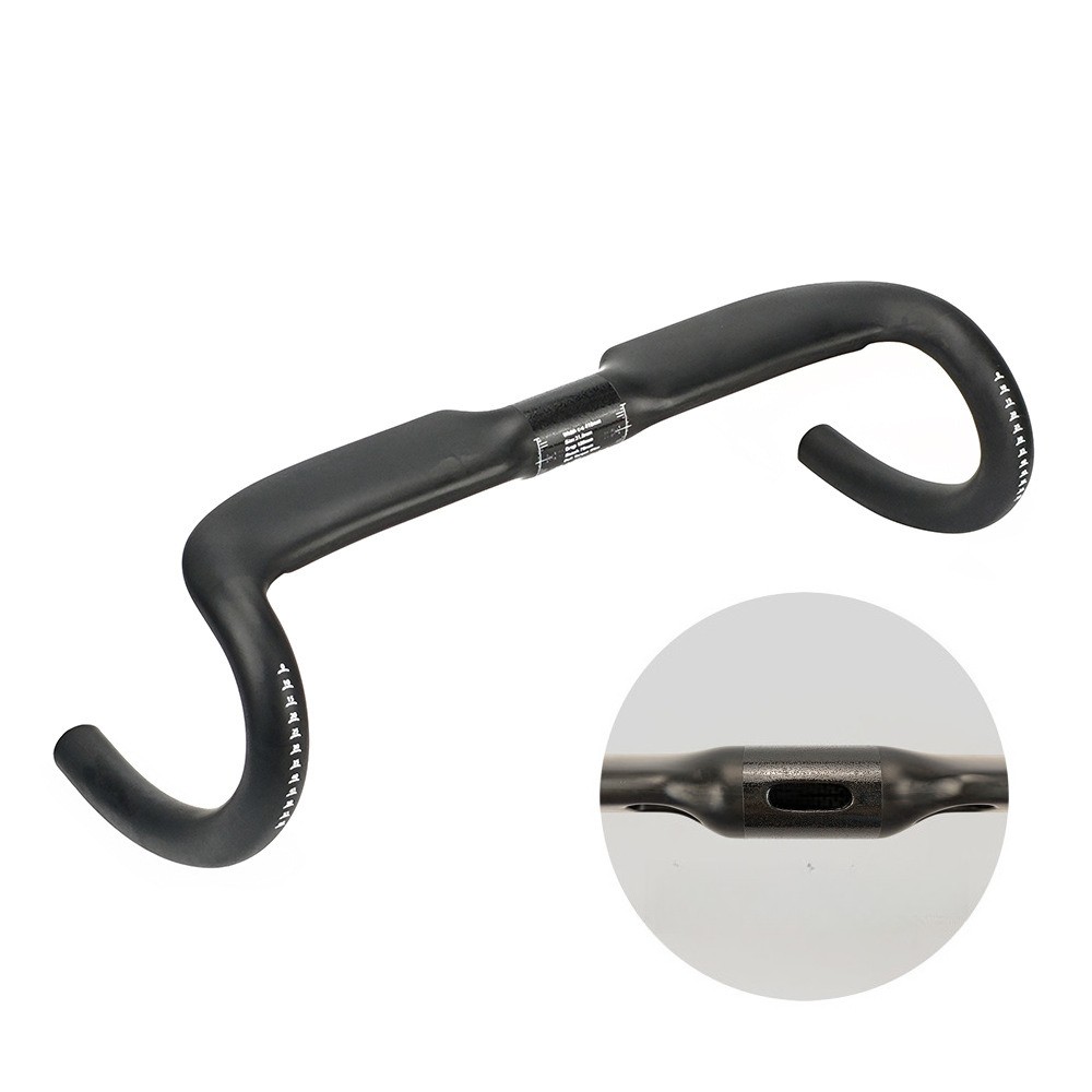 Ultralight Carbon Handlebar Gravel Road Bicycle Drop Bar 31.8mm Internal Cable