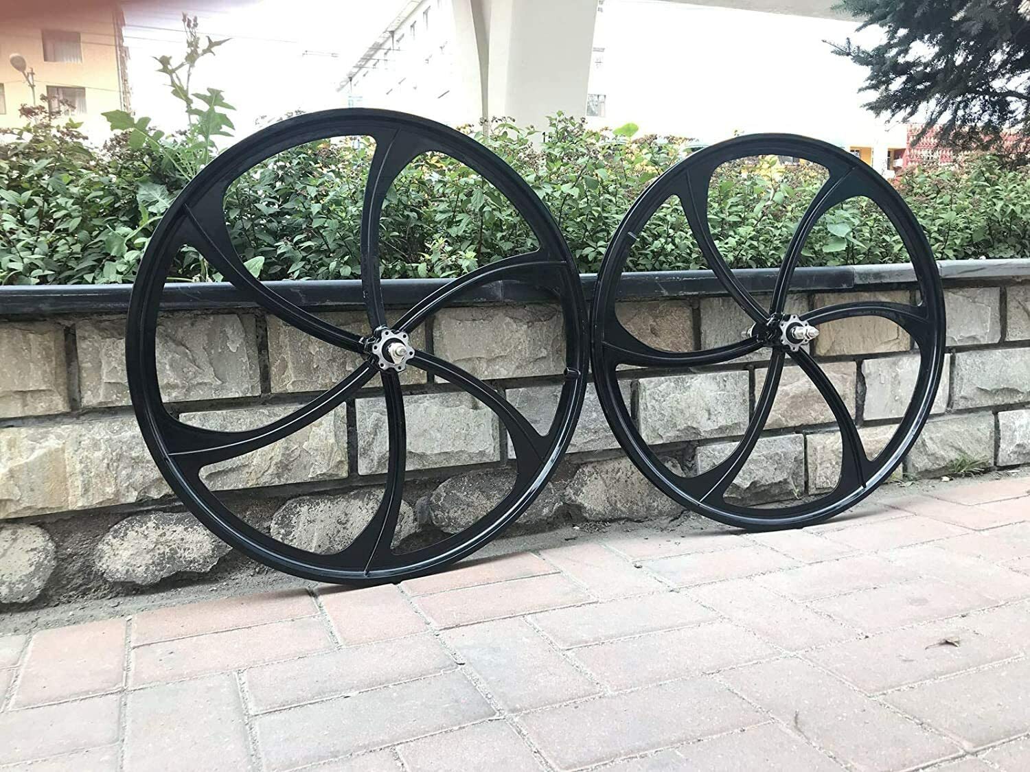 CDHPOWER 26″ Mag Wheel Set Rims & Bike Fork & 56T Sprocket-Gas Motorized Bicycle