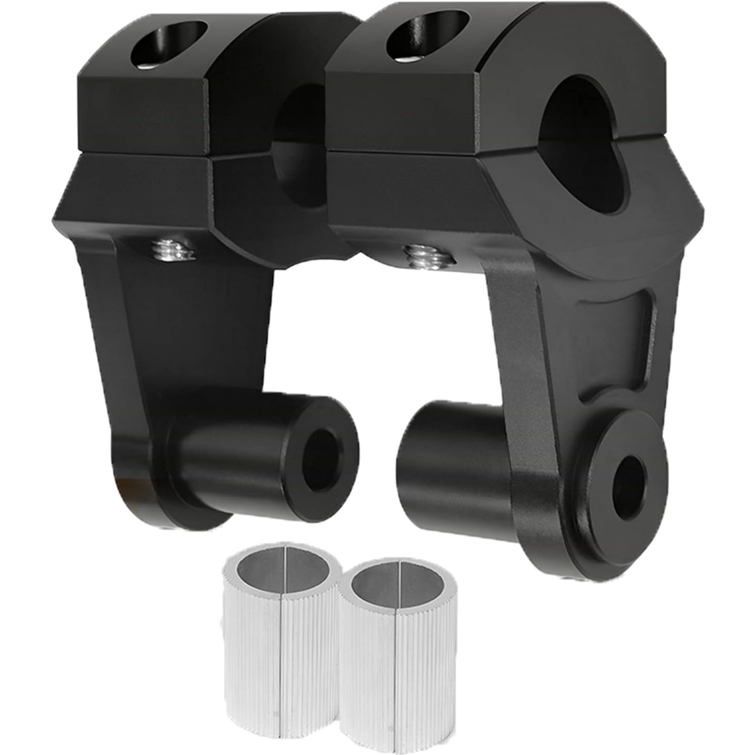 Pivot Handlebar Risers – 2in Universal Motorcycle for 7/8″ or 1-1/8in.Handleb…
